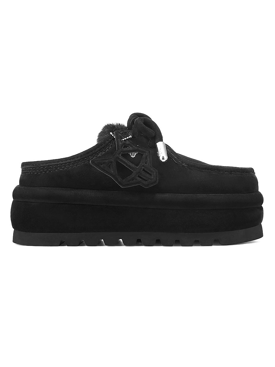 Blizzard Suede Shearling Slip-On Shoes
