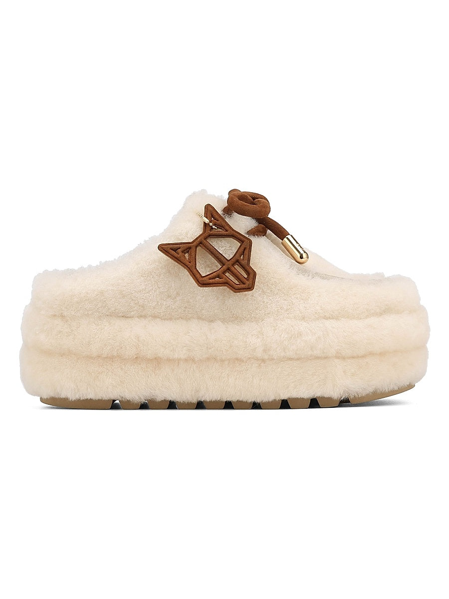 Blizzard Suede Shearling Slip-On Shoes