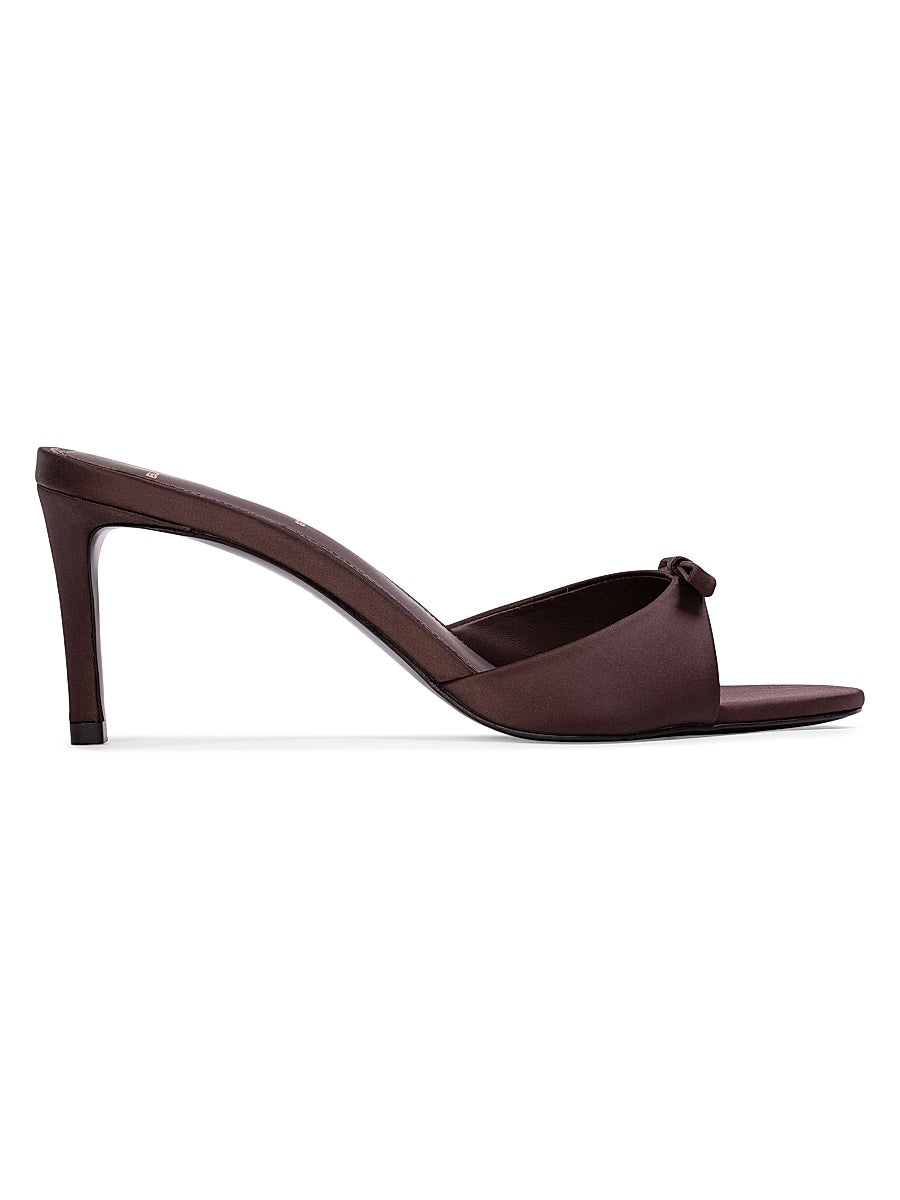 Albie 65MM Satin Mules