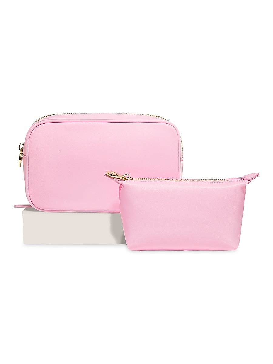 Double Zip And Pouchette Set