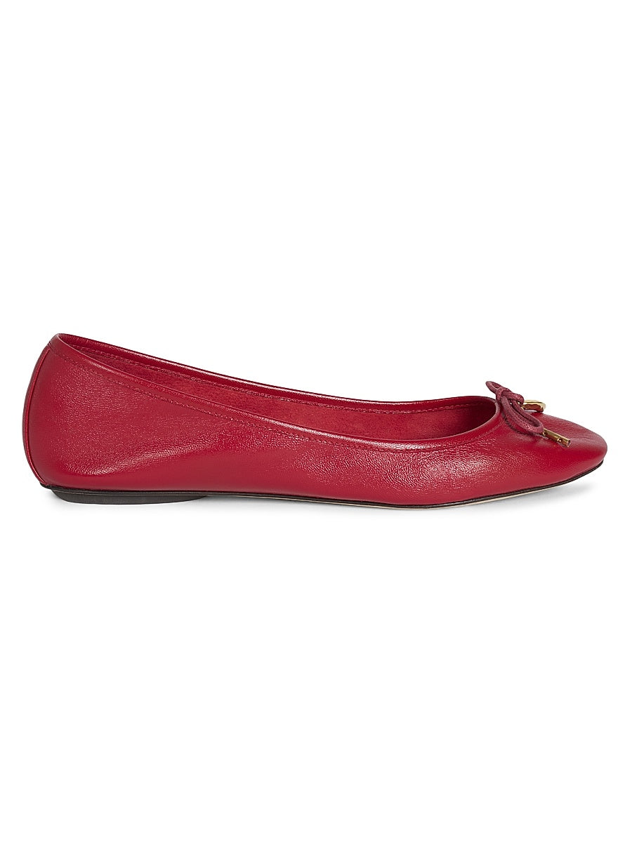 Iris Leather Ballet Flats