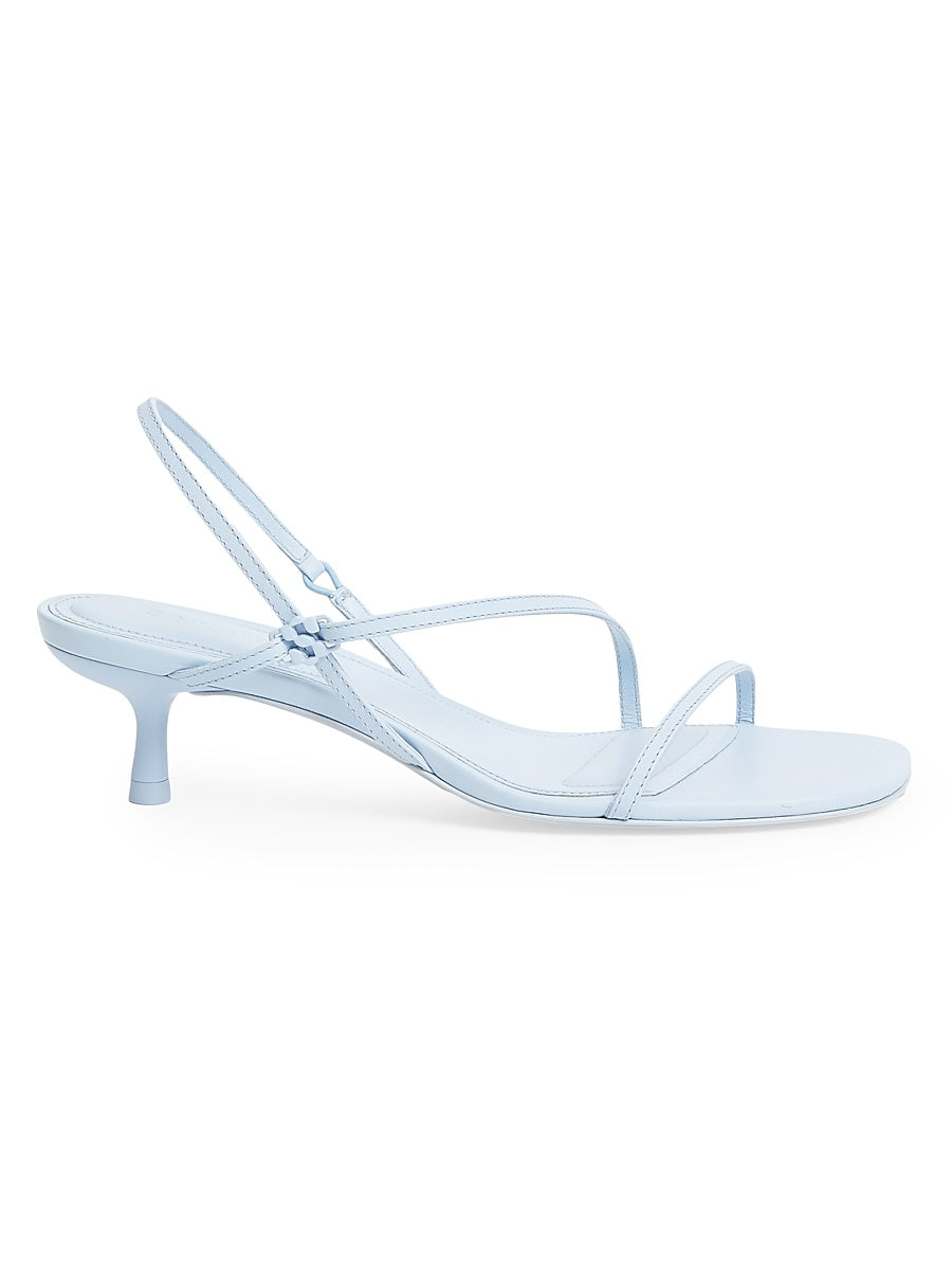 Cedonia 35MM Strappy Leather Slingback Sandals