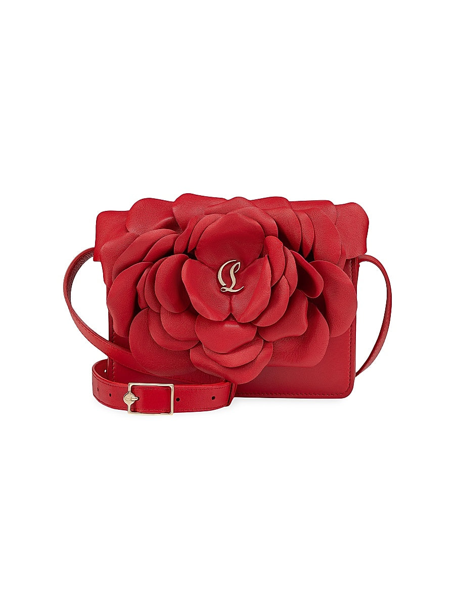 Loubi54 Patent Leather Crossbody Bag