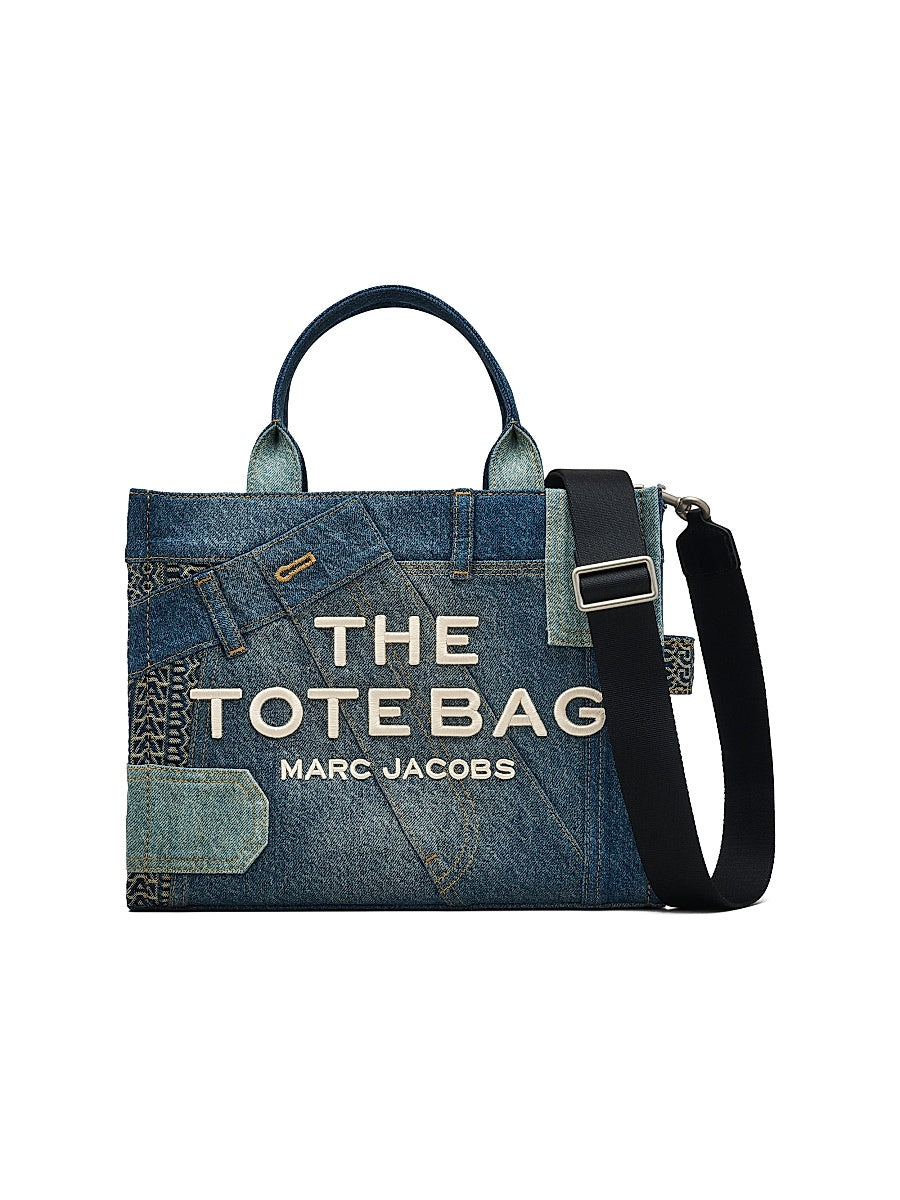 The Deconstructed Denim Medium Tote Bag