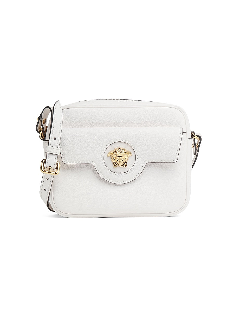 Medusa Leather Camera Shoulder Bag