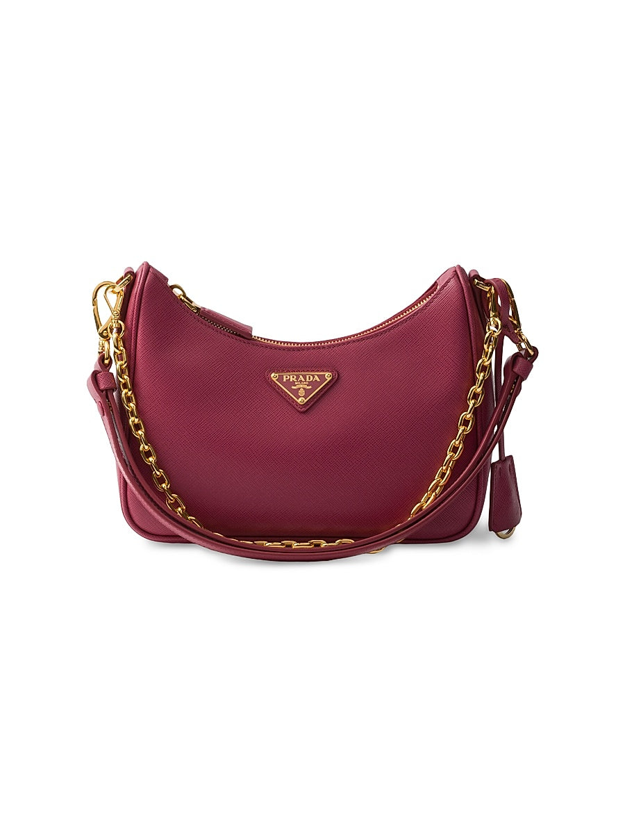 Re-Edition Saffiano Leather Mini-Bag