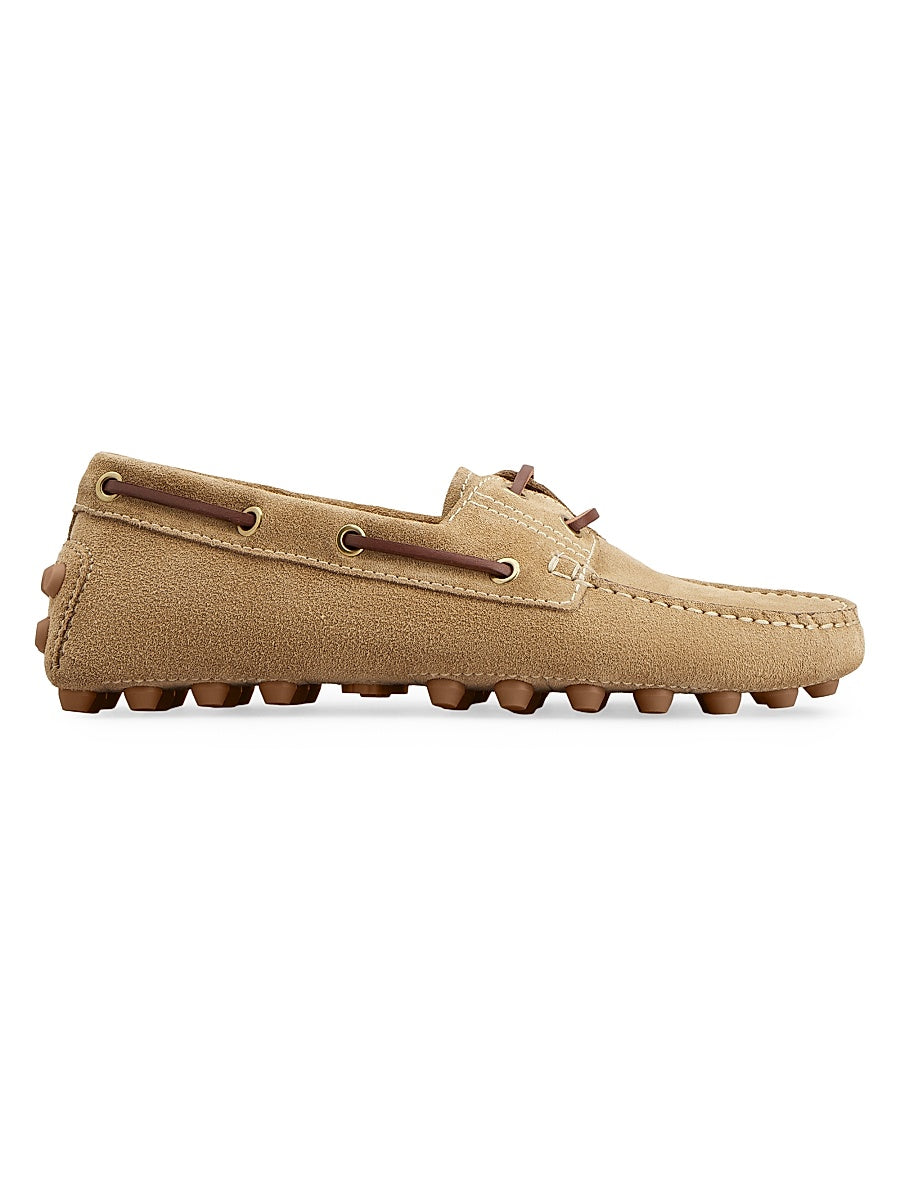 Gommino Bubble Suede Boat Shoes