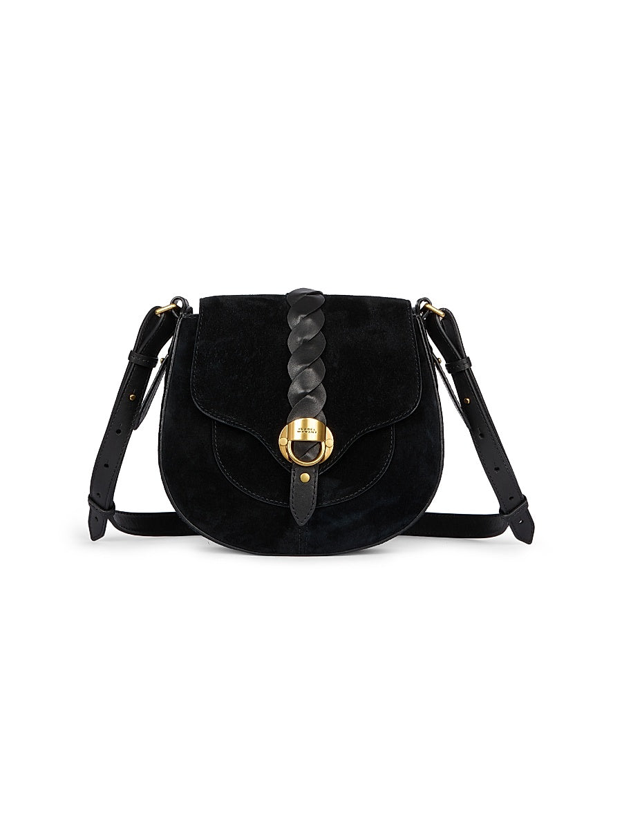 Small Altay Suede Crossbody Bag