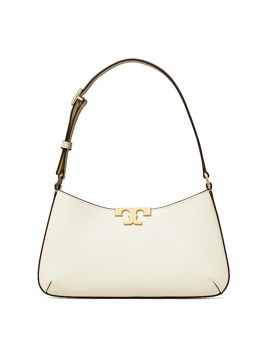 Eleanor Logo-Detailed Leather Shoulder Bag