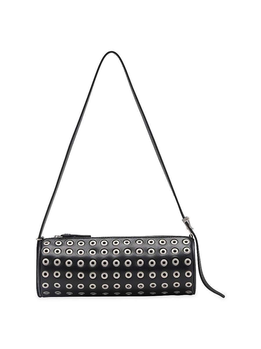 Silo Eyelet Leather Shoulder Bag