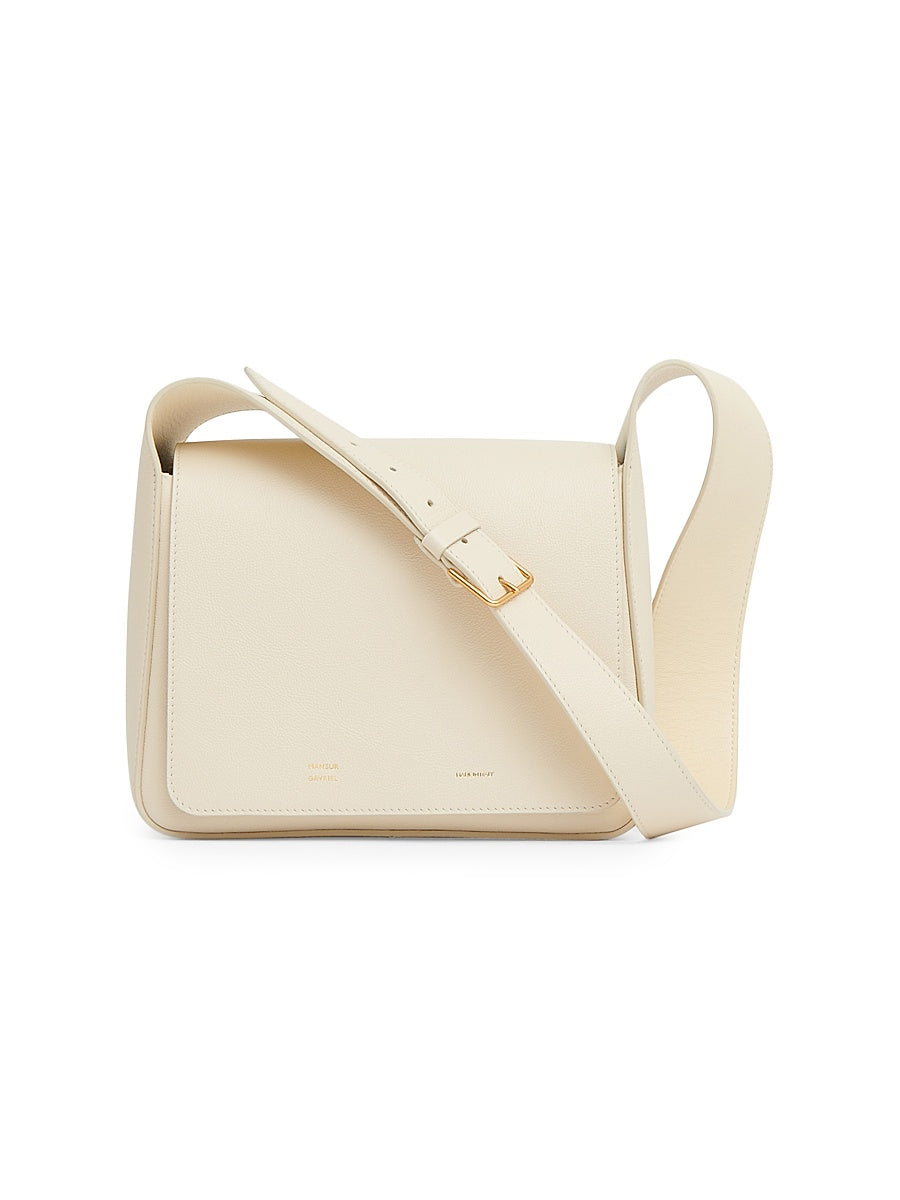 Box Leather Shoulder Bag