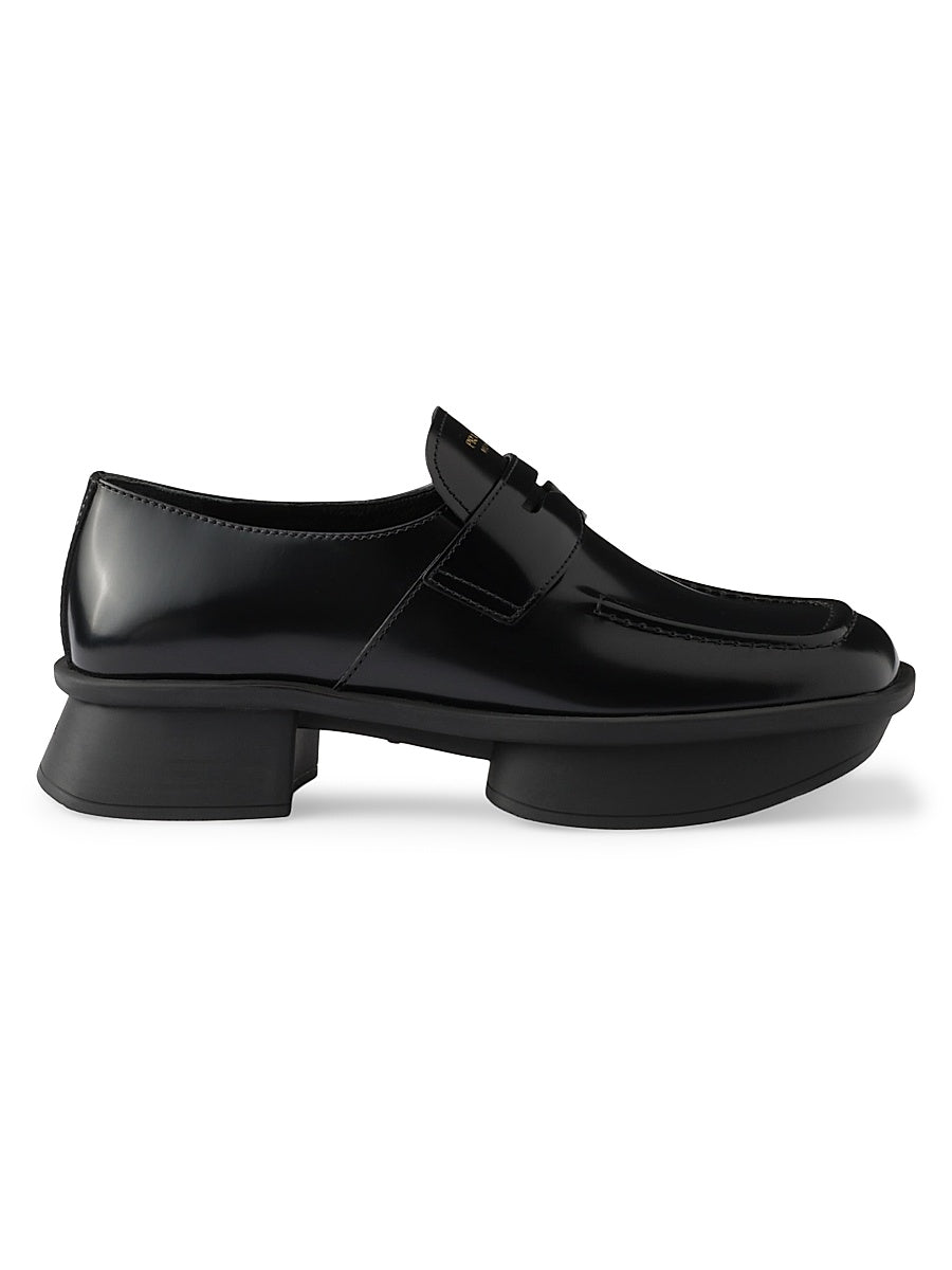 Equal Brushed Leather Loafers