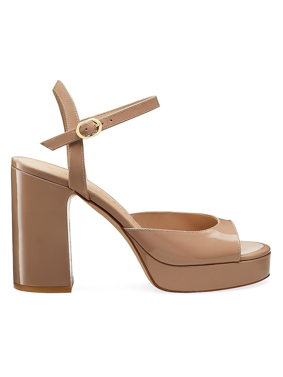 Dayna II 100MM Patent Leather Platform Sandals