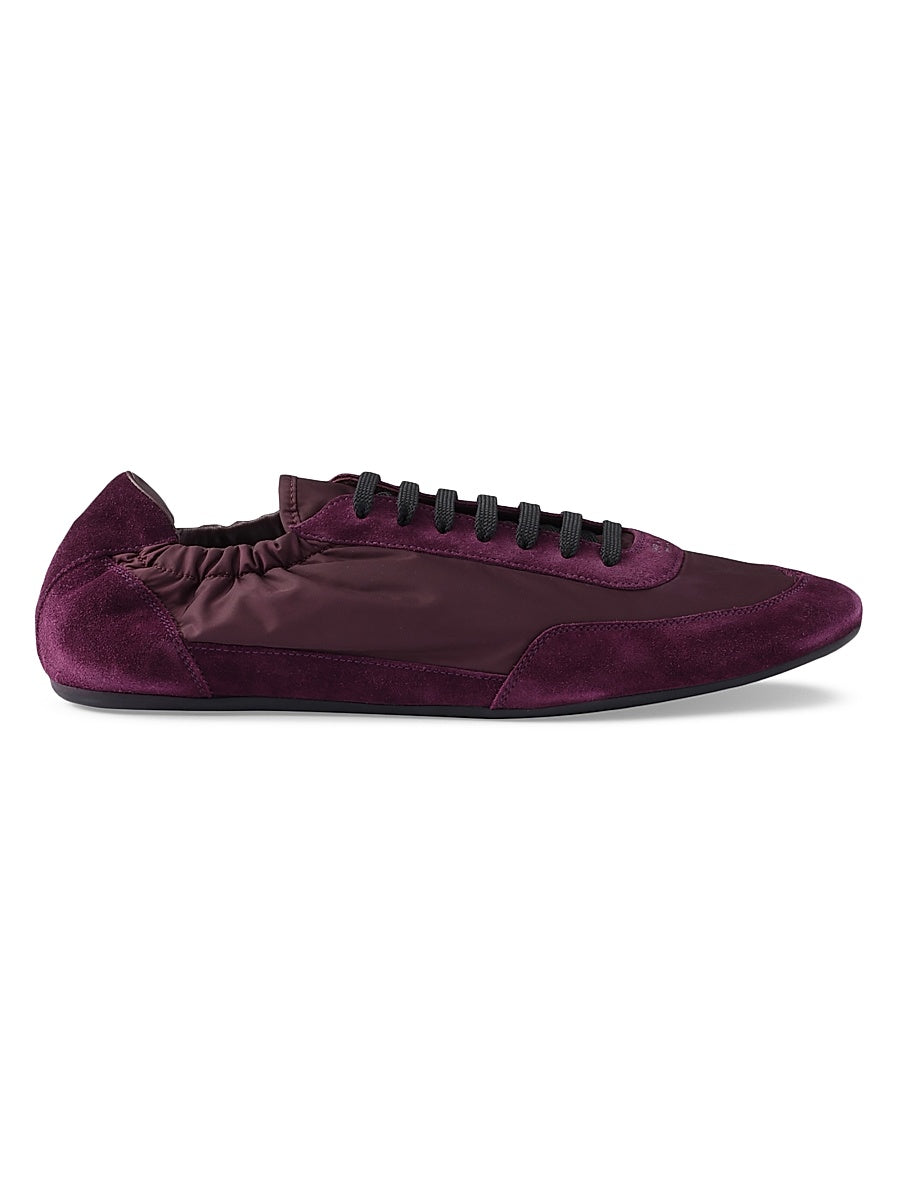 Women's Collapse Re-Nylon and Suede Sneakers