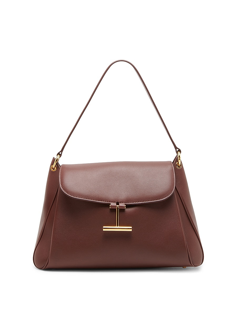 Tara Medium Leather Shoulder Bag