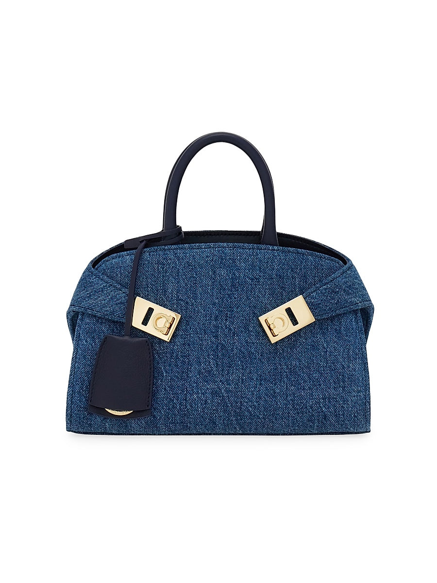 Hug Mini Denim Handbag