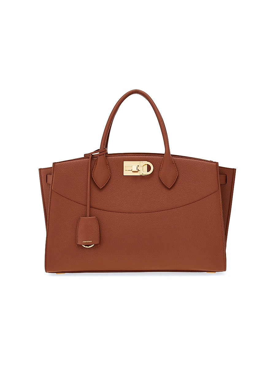 Large Leather Tote Bag