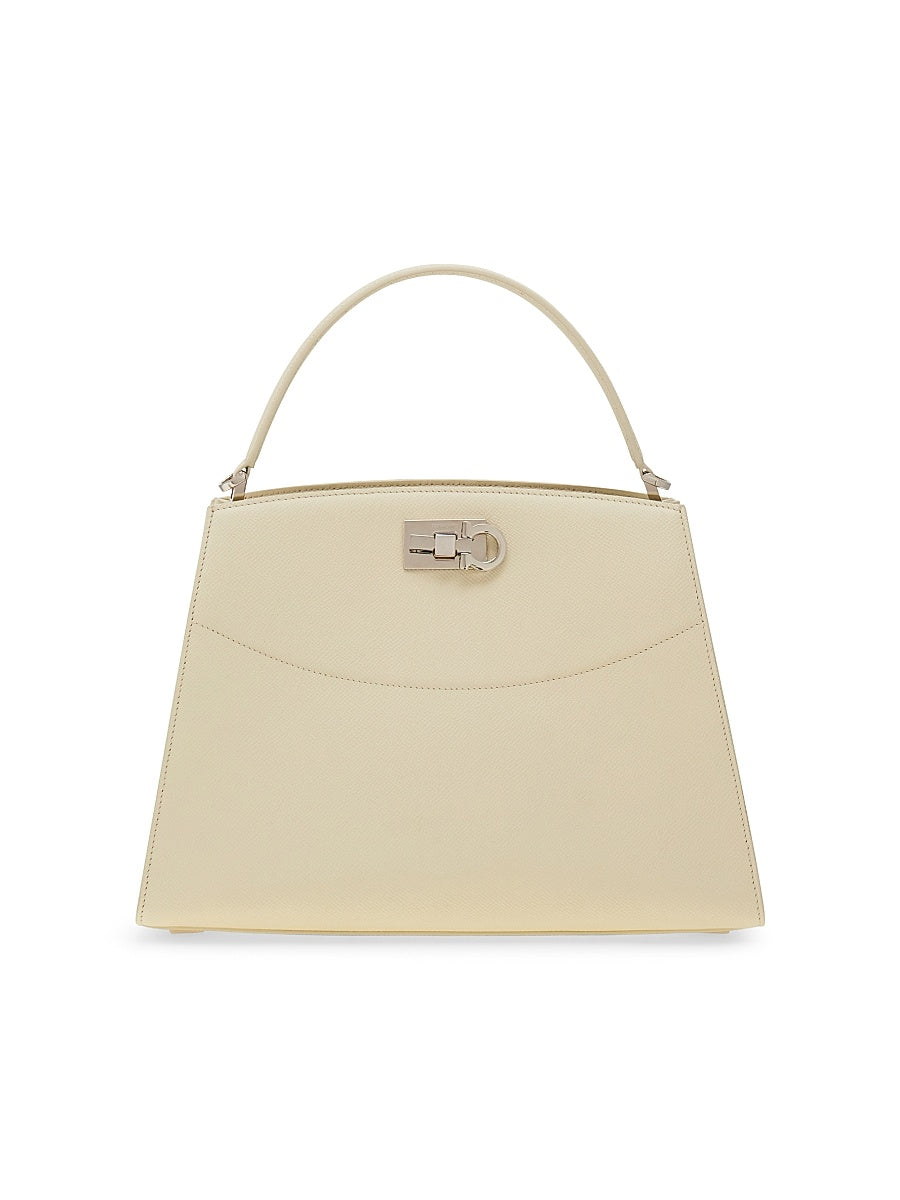 Studio Leather Top Handle Bag