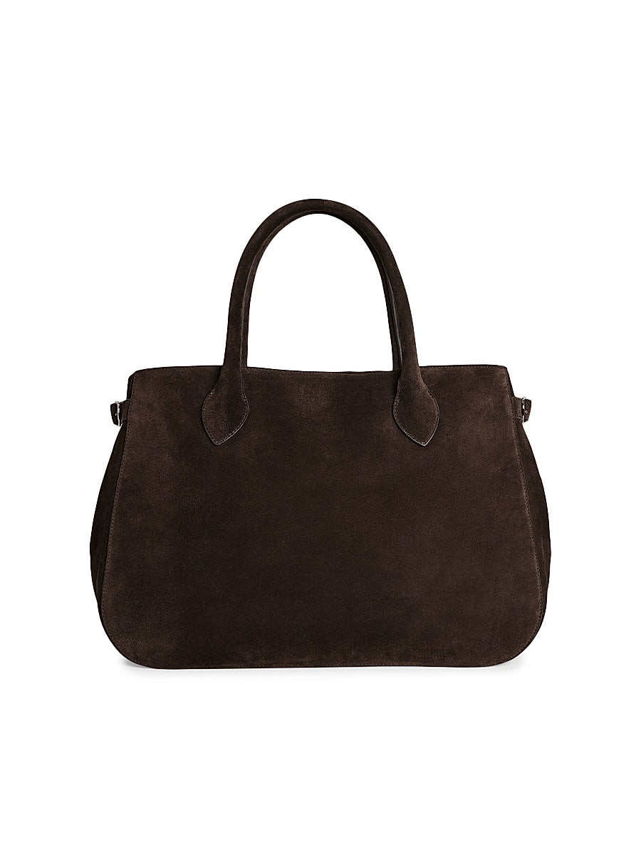 Patrizia Oversized Suede Tote Bag