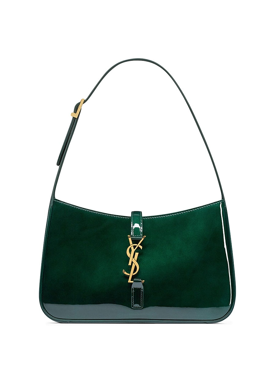 Le 5 ÿ 7 Shoulder Bag in Patent Leather