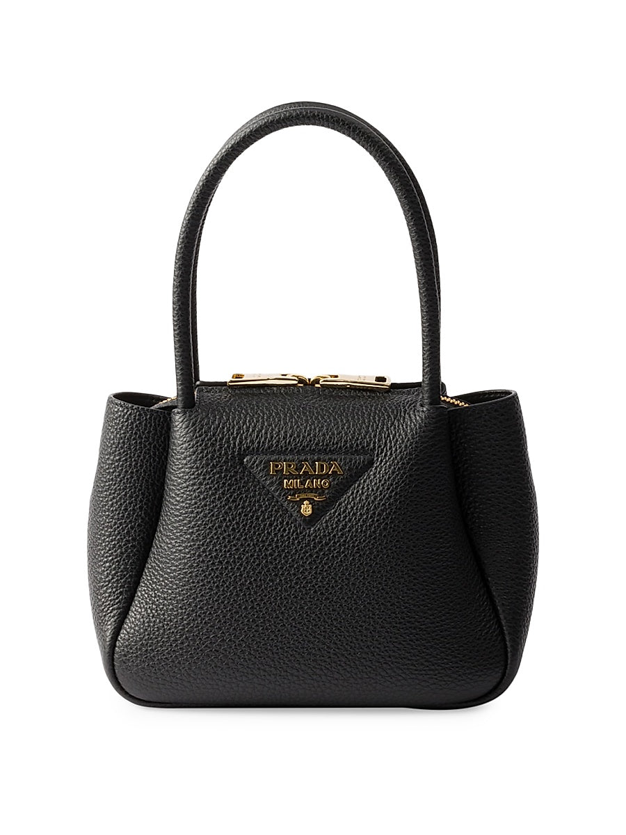 Flou Leather Mini Handbag