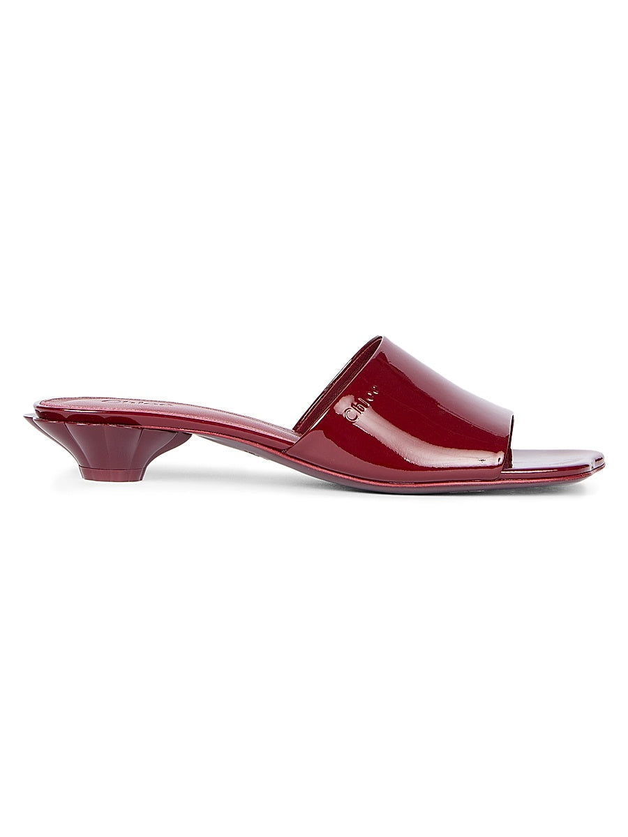 Flower Mule Sandals