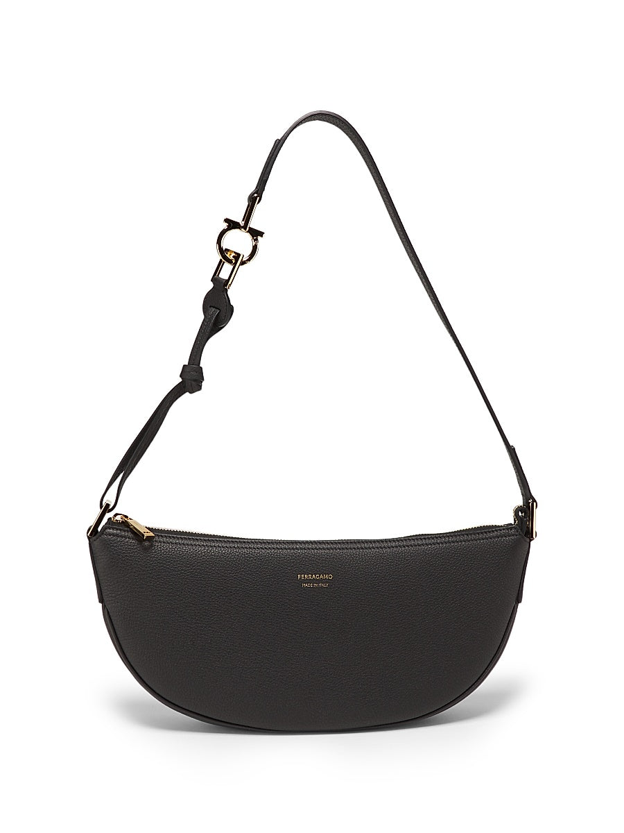 Smile Leather Hobo Bag
