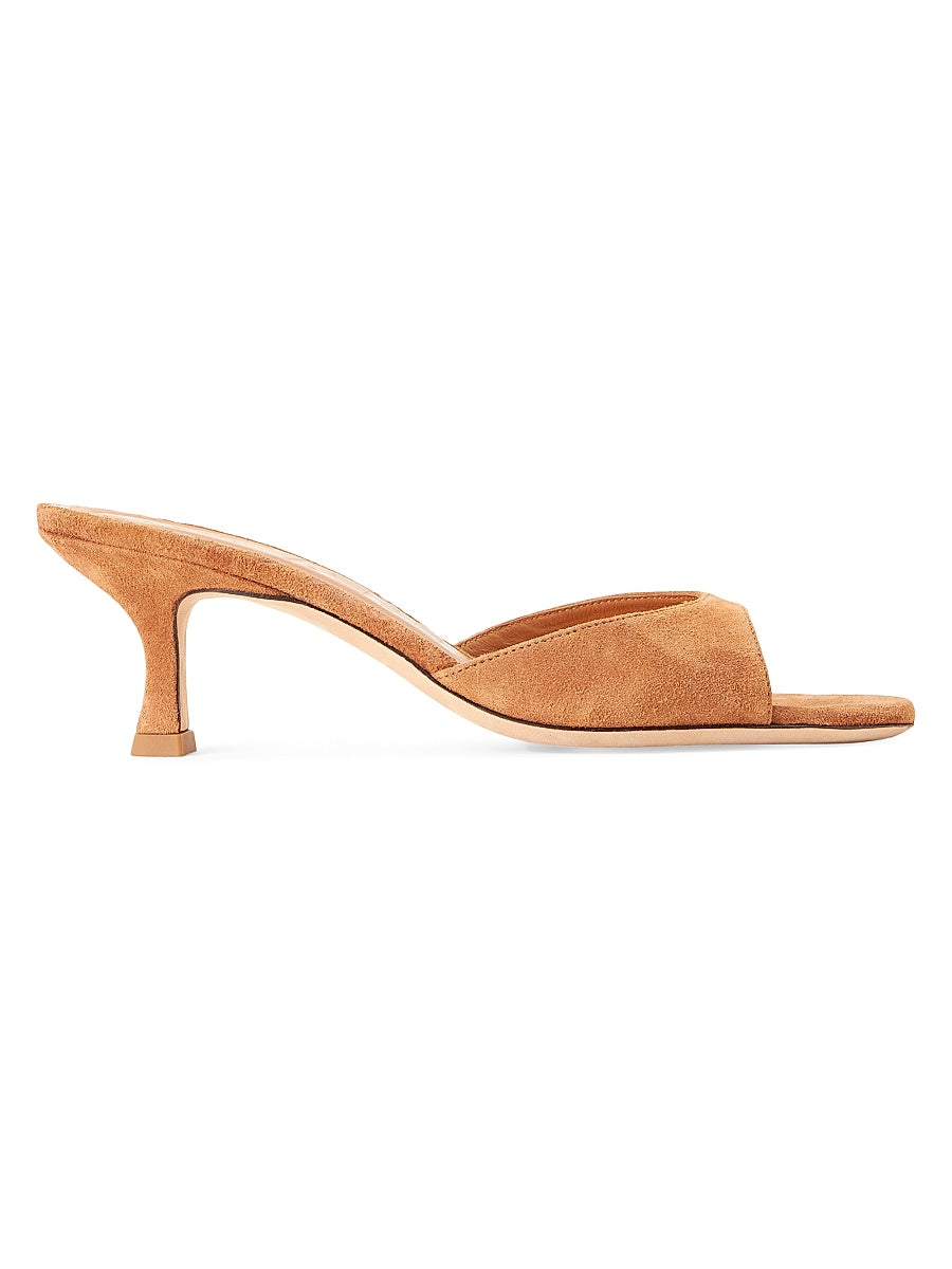 Brigitte 55MM Suede Mules