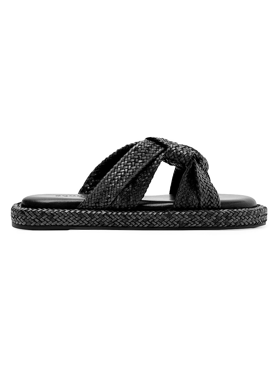 Kali Braided Flat Sandals