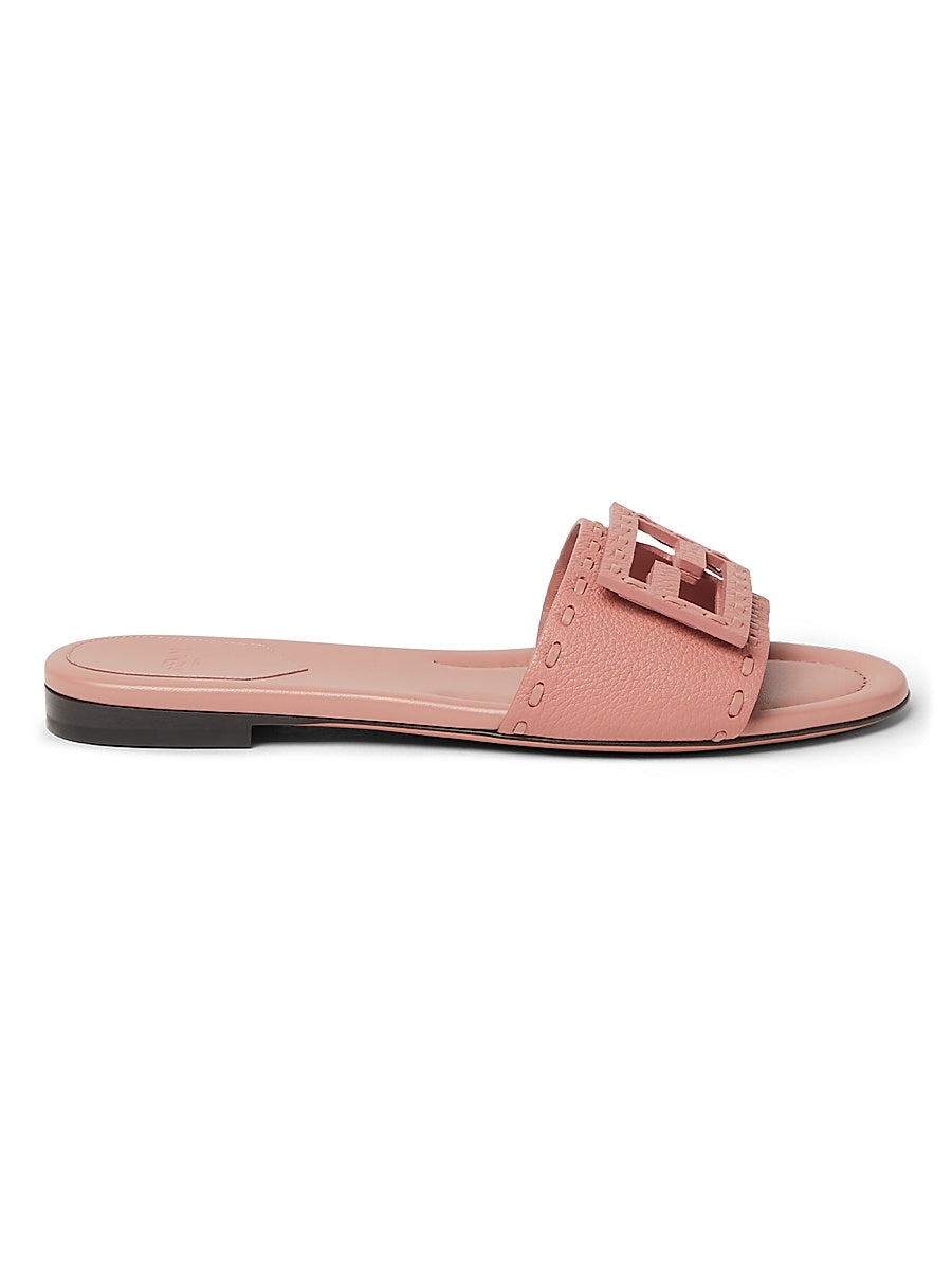 Baguette FF Leather Sandals