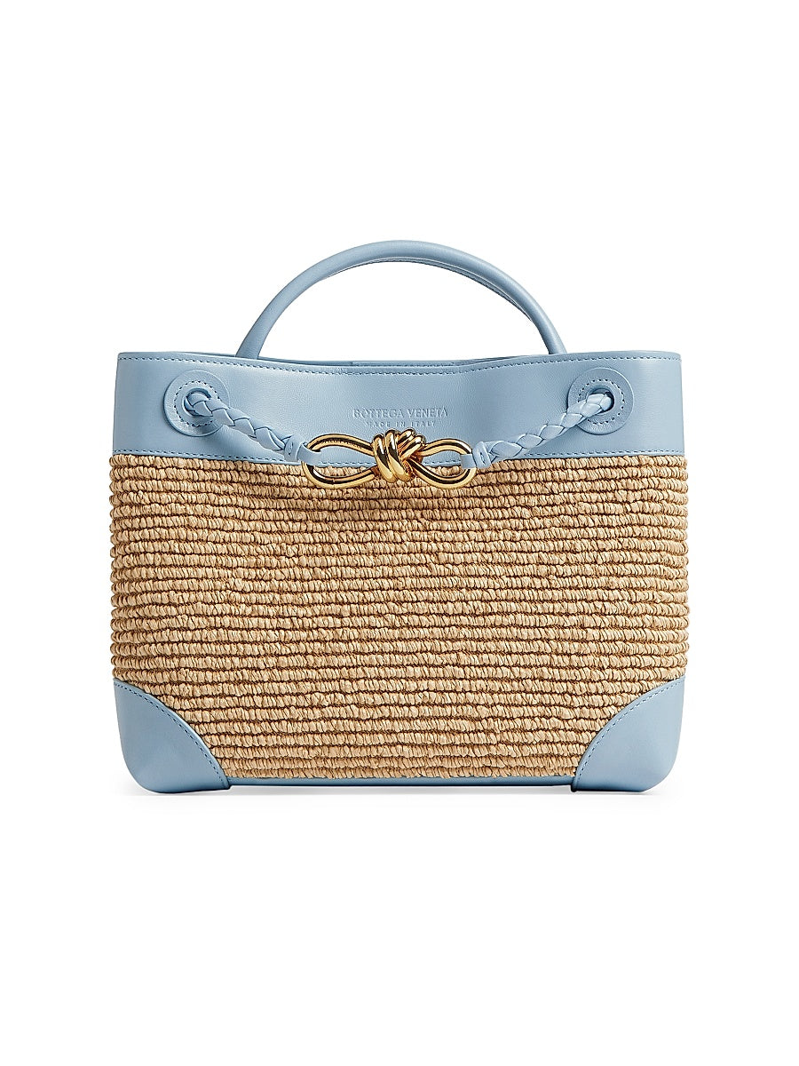 Raffia Andiamo Top Handle Bag