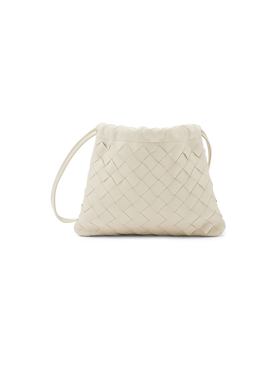 Small Dustbag Intrecciato Leather Shoulder Bag