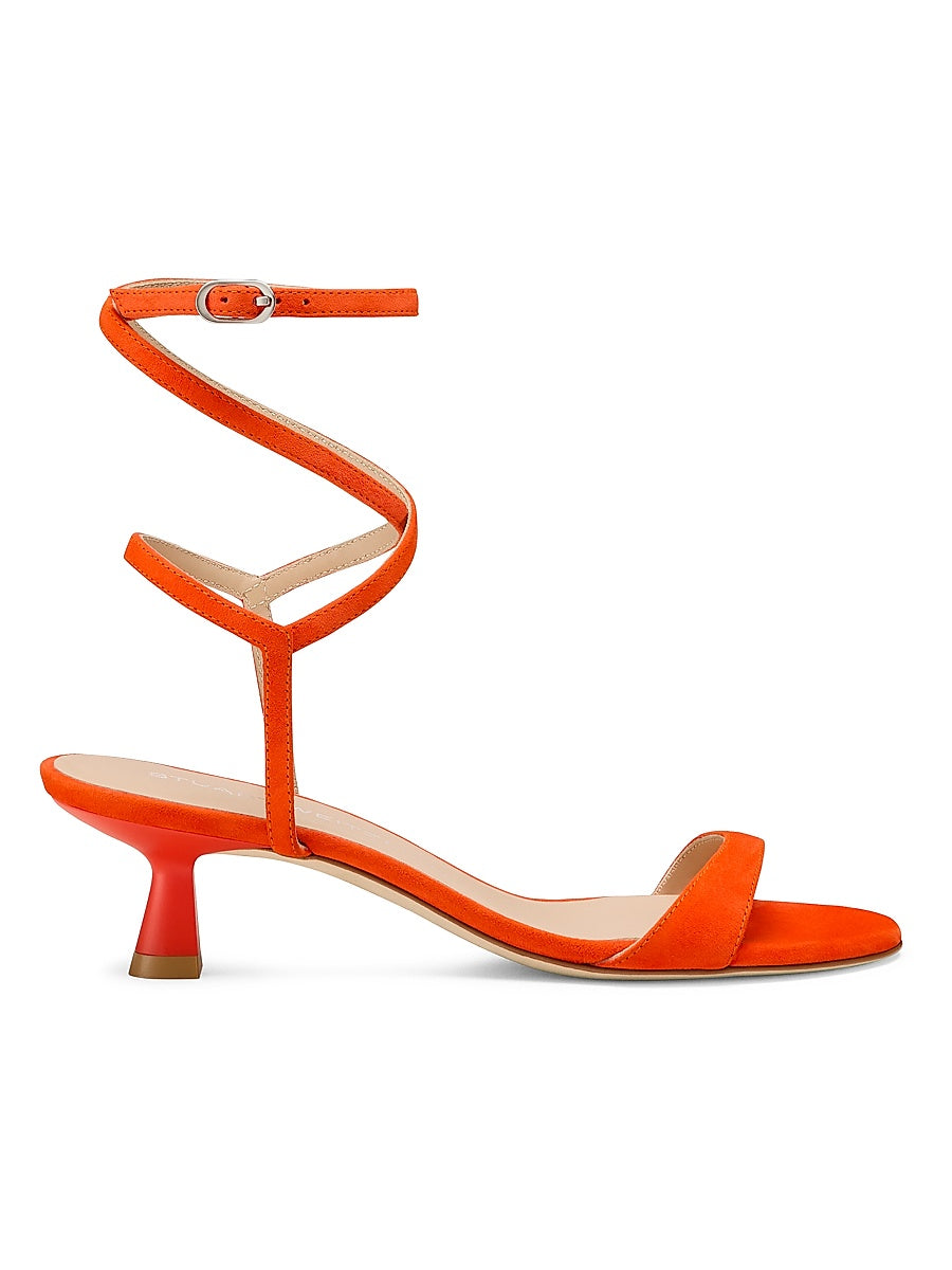 Nudist 50MM Wrap Suede Sandals