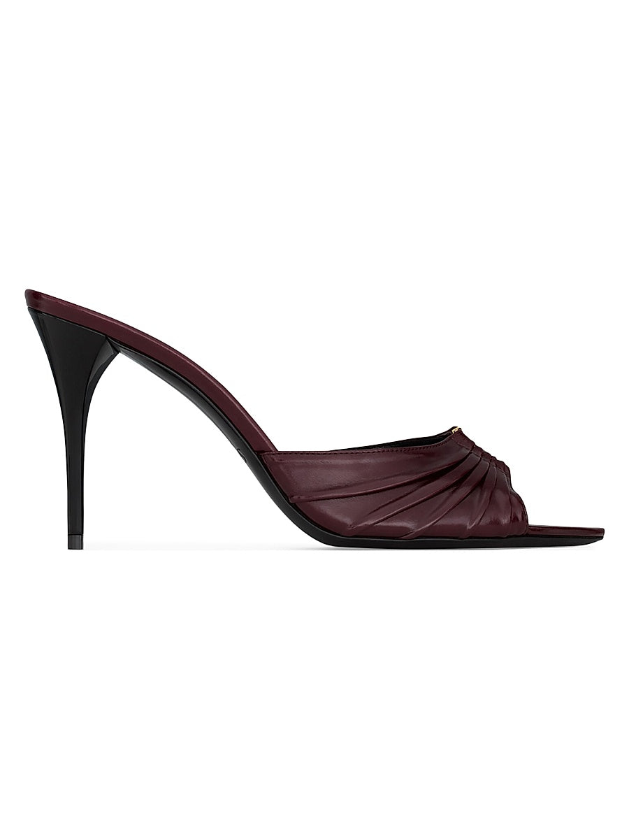 Babylone Mules in Smooth Leather