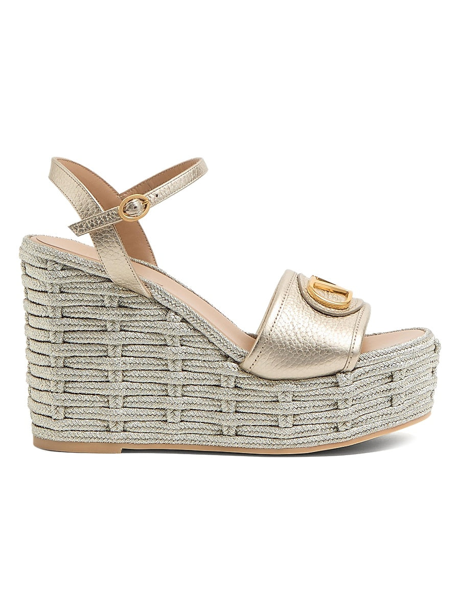VLogo Signature Wedge Sandals 120MM