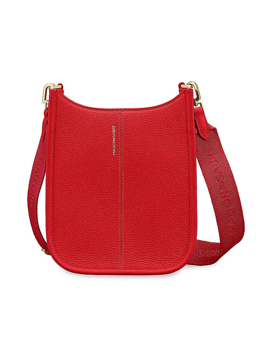Mini Leather Saddle Bag