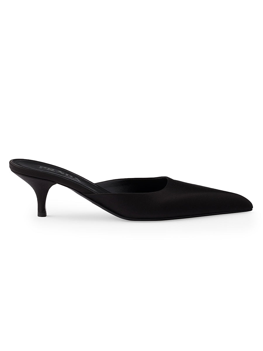 Satin 55MM Mules
