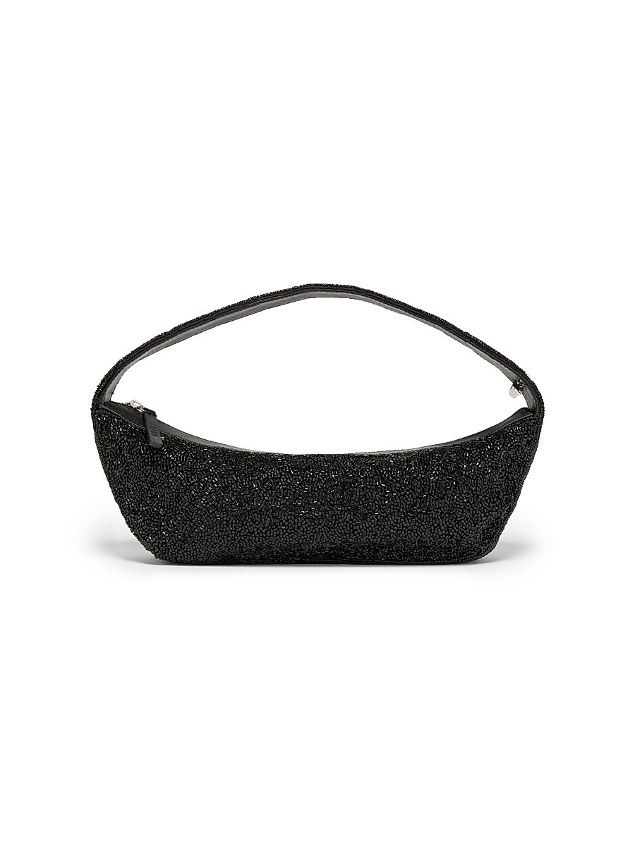 Demy Bead-Embellished Shoulder Bag