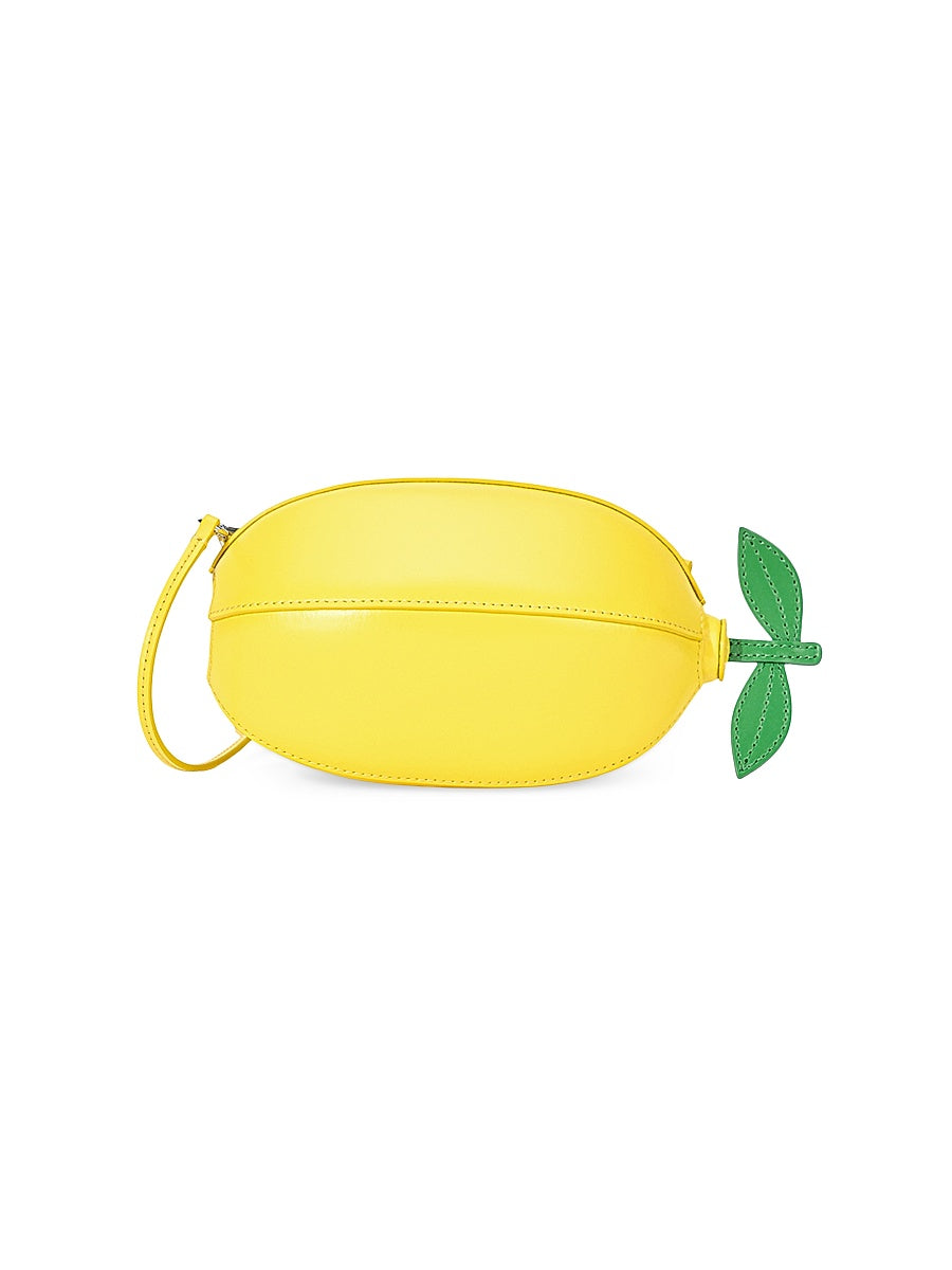 Limona Leather Clutch