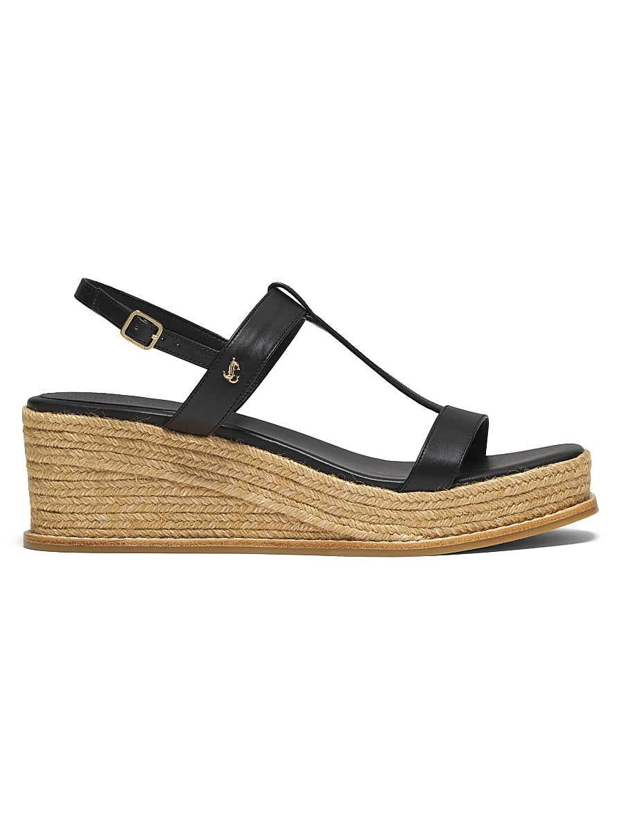 Theia 60MM Espadrille Wedge Sandals