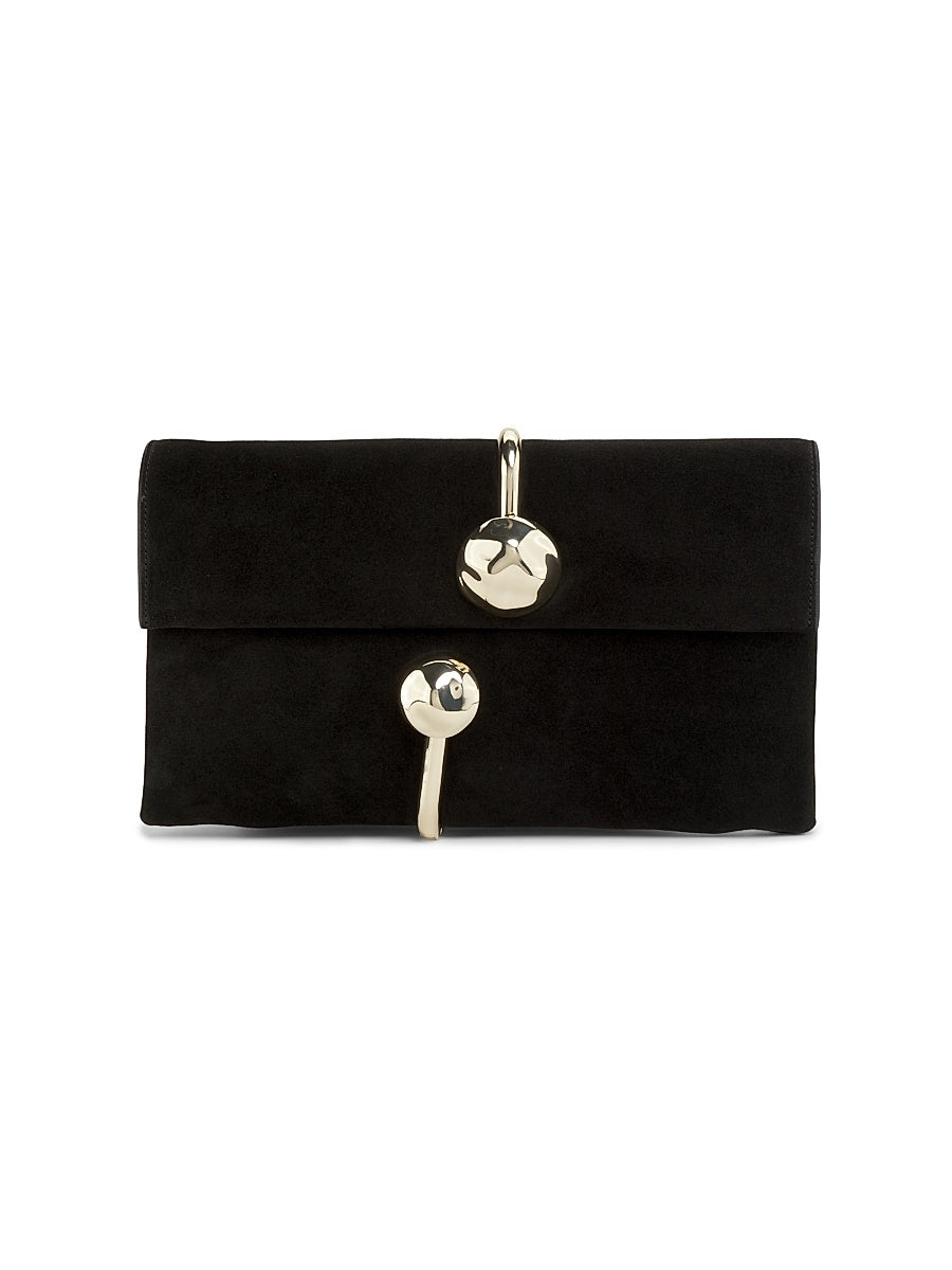 Amaya Suede Clutch