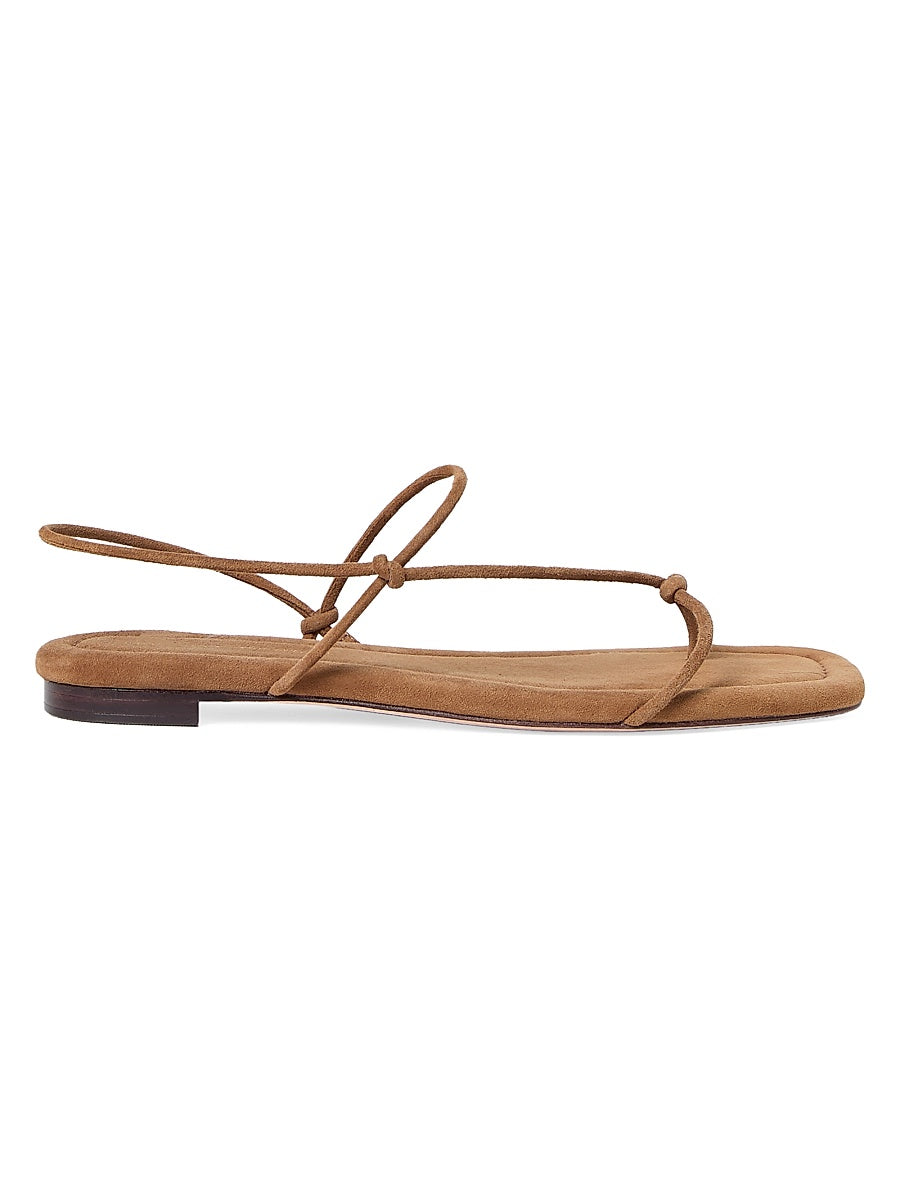 Eleanor Strappy Suede Sandals