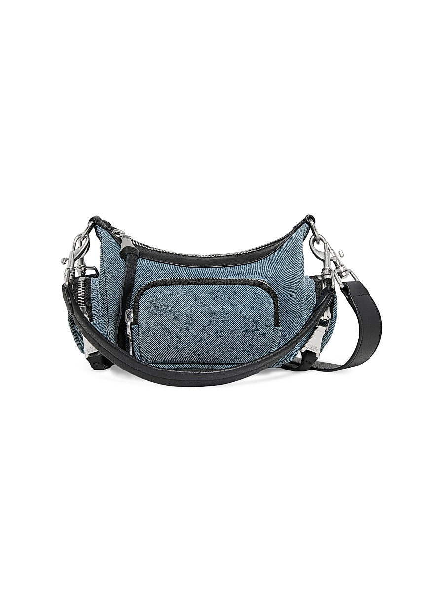 Away We Go Leather Mini Convertible Shoulder Bag