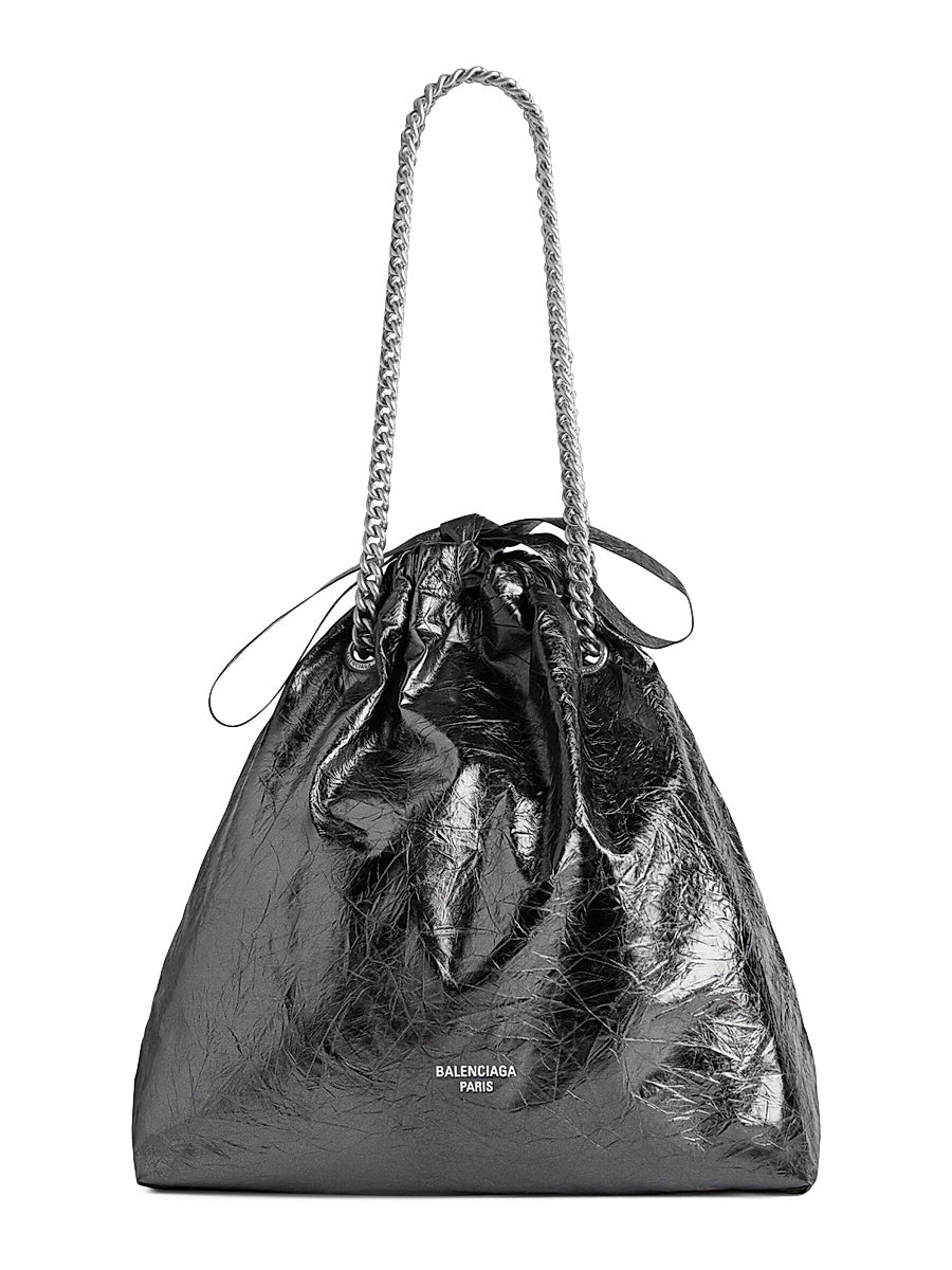 Crush Medium Metallized Tote Bag