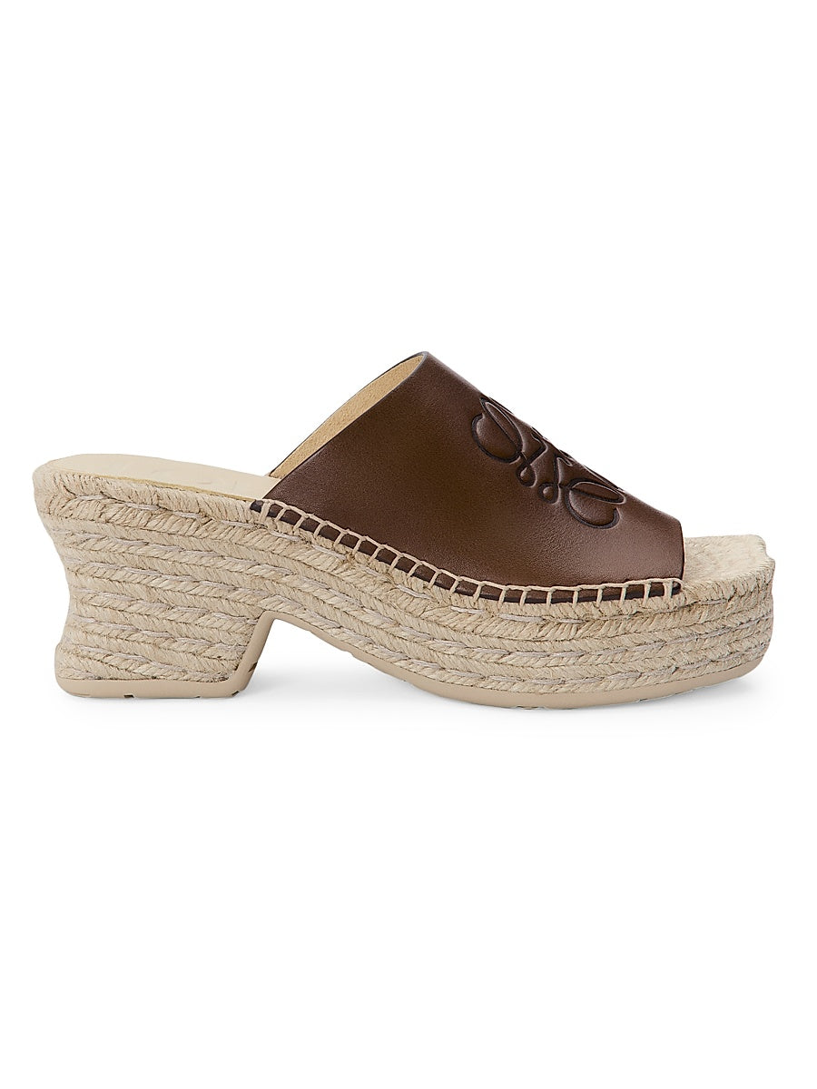 LOEWE x Paula's Ibiza Petal 80MM Platform Espadrilles