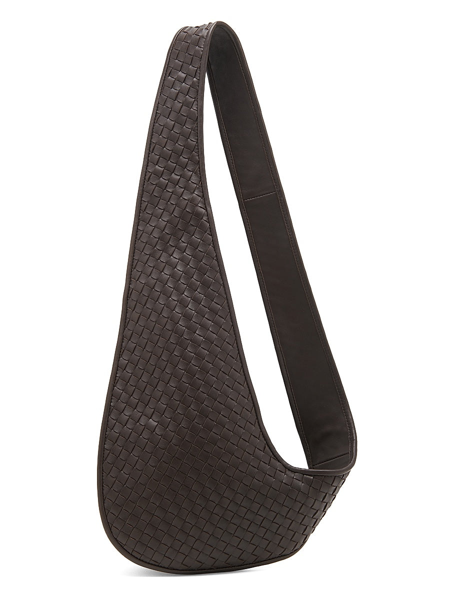 Veneto Intrecciato Leather Sling Bag