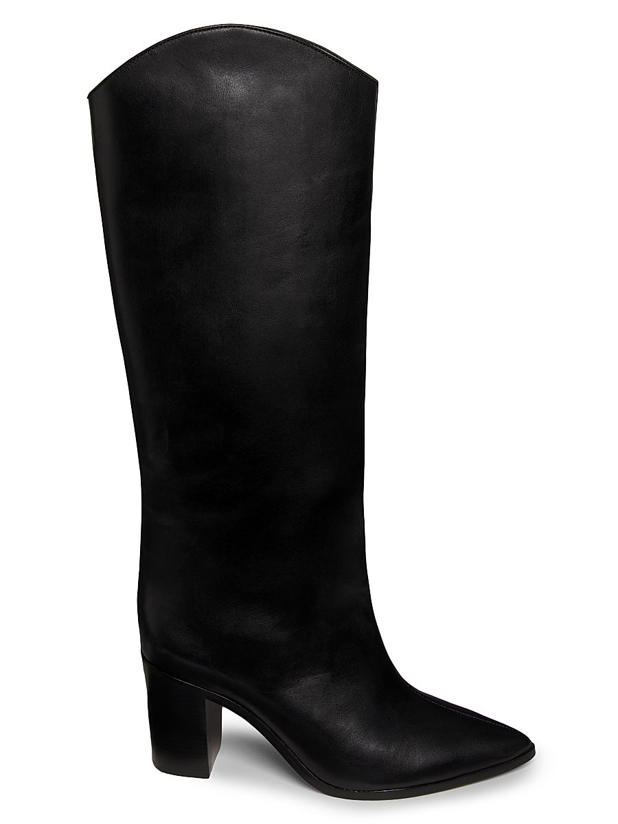 Maryana 85MM Leather Knee-High Boots