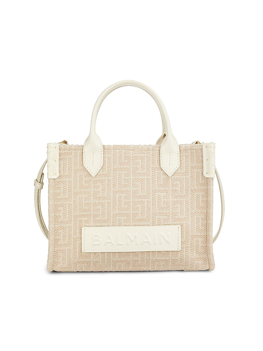 Small B-Army Monogram Shopper Tote Bag