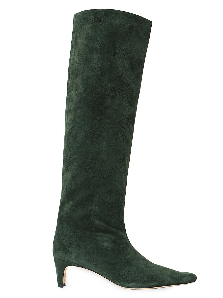 Wally Suede Knee-High Boots
