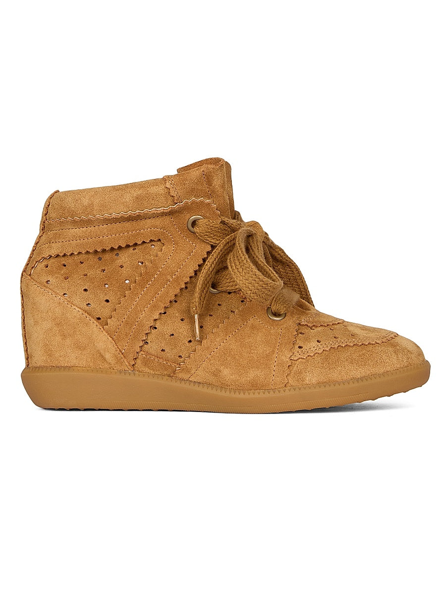 Bobby Suede High-Top Sneakers